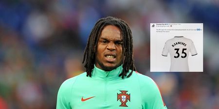 Renato Sanches’ requested squad number at Swansea has been rejected