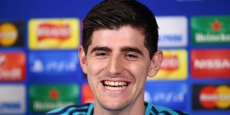Thibaut Courtois brings the funny with reaction to Diego Costa latest