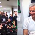 Alan Shearer takes the piss out of Jose Mourinho before the Game 4 Grenfell