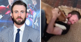 Chris Evans being reunited with his dog after 10 weeks will make you feel all of the feelings