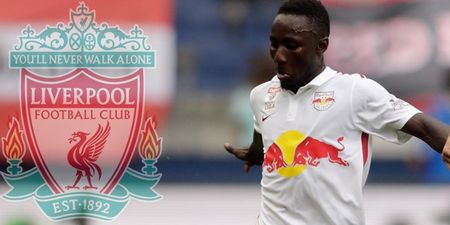You already know the joke doing the rounds as Liverpool-bound Naby Keita sees red