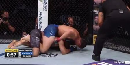 You don’t often see fighters tap out due to strikes nowadays