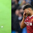 Alex Oxlade-Chamberlain sums up Liverpool’s night with one horribly wayward pass