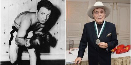 Legendary boxer Jake LaMotta has died aged 95