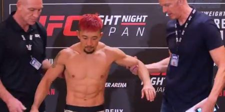 UFC Japan fighter’s weigh-in was one of the scariest in recent memory