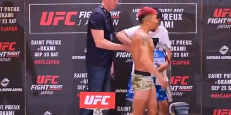 Fighter pulled from UFC Japan card after almost falling off scales at weigh-ins