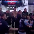 Brawl breaks out at weigh-ins for Joseph Parker vs. Hughie Fury