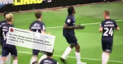 Nile Ranger and manager forced to clarify meaning of forward’s celebration