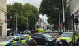 Several people injured as car mounts footpath in London