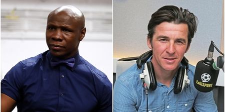 Chris Eubank and Joey Barton involved in tetchy radio interview