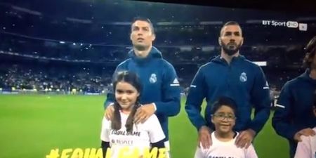 Cristiano Ronaldo’s pre-match antics were just good, clean family fun