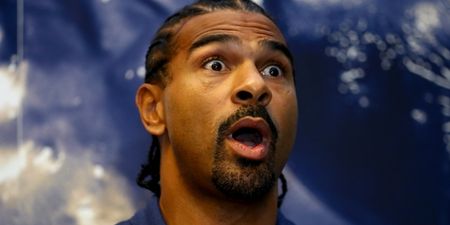 David Haye addresses rumours he’s in a ‘throuple’ with girlfriend and Saturdays singer