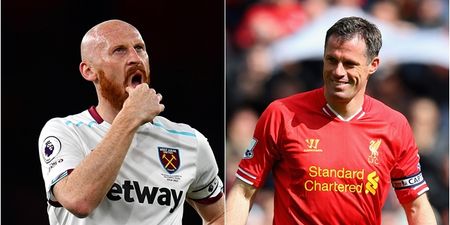 Jamie Carragher in typical form as he trolls James Collins’ outfit choice