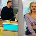 Sunday Brunch guest has perfect “I didn’t do it” reaction when she’s caught destroying the set