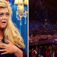 Gemma Collins just fell down a giant hole on live TV