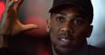 Anthony Joshua said just six words when he found out that his opponent had been switched