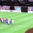 Mark Noble lost the rag at the end of West Ham’s draw with Crystal Palace