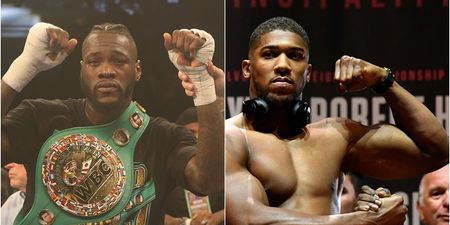 Deontay Wilder has some advice for Anthony Joshua after Cardiff defence