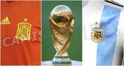 Leaked World Cup kits show that Fifa have scrapped one of their worst rules