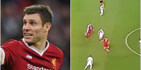 People are astonished by James Milner’s superb touch for Emre Can’s goal