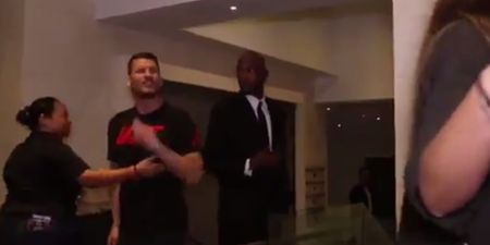 Staff forced to intervene in backstage clash between Michael Bisping and Jorge Masvidal