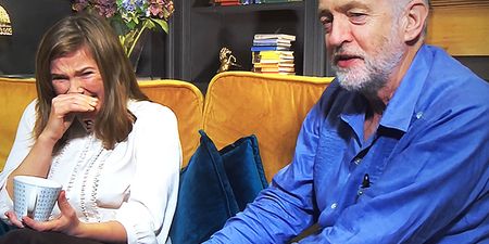 WATCH: Jeremy Corbyn leaves Jessica Hynes in fits of laughter after not realising Nigella innuendo