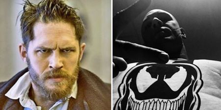Tom Hardy is in incredible shape as he trains for Venom