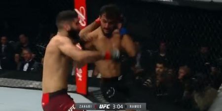 Brutal spinning elbow only the second UFC knockout of its kind