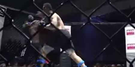 Former NFL star has Dana White’s attention following brutal knockout