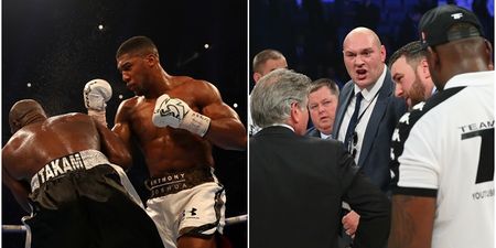 Tyson Fury says he’s “sh****d midgets” after downplaying Anthony Joshua’s latest victory