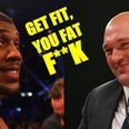 Tyson Fury responds to Anthony Joshua’s uncharacteristically sweary dig