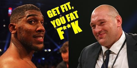 Tyson Fury responds to Anthony Joshua’s uncharacteristically sweary dig