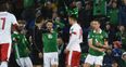 Northern Ireland player’s wife launches disgusting rant at referee after penalty decision