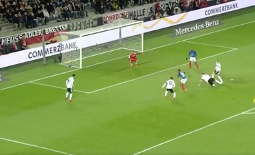 WATCH: Anthony Martial rips German defence apart to lay on Alexandre Lacazette goal