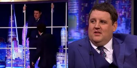 WATCH: Peter Kay causes havoc on Jonathan Ross Show