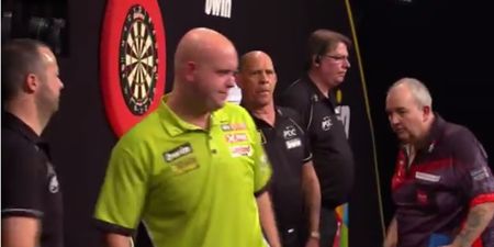 Michael van Gerwen called Phil Taylor “a knob” after beating him in semi-final