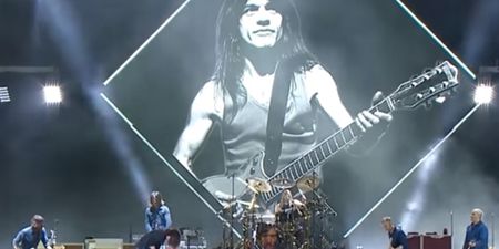 Foo Fighters paid a classy tribute to AC/DC’s legendary guitarist and founder, Malcolm Young