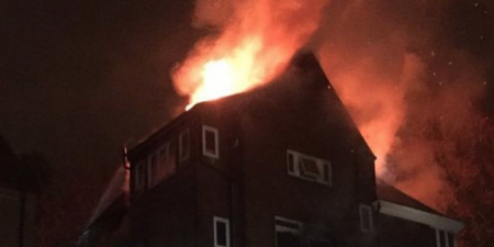 One confirmed dead in fire at block of flats in north London