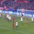 Liverpool pretty much scored the exact same goal twice against Sevilla