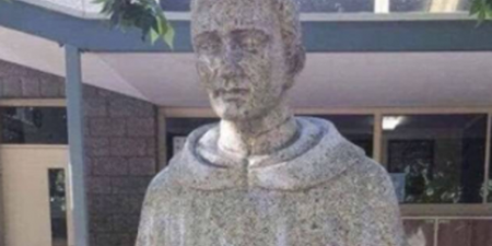 School forced to cover up ‘holy nonce’ statue due to unfortunate design