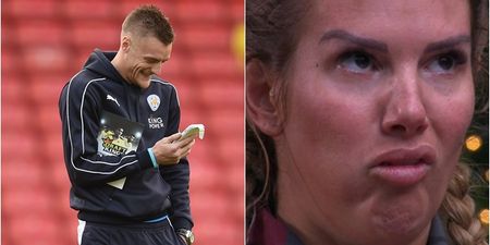 Rebekah Vardy will not be happy with husband Jamie after eating sheep anus on I’m a Celeb