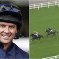 Michael Owen made his debut as a jockey and didn’t do too badly at all