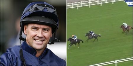 Michael Owen made his debut as a jockey and didn’t do too badly at all