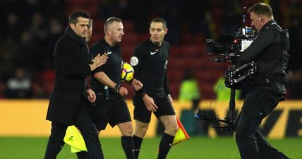 Marco Silva claims Manchester United star should have been sent off