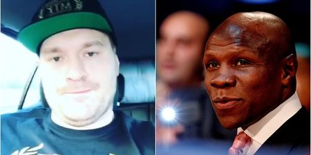 Tyson Fury had a completely reasoned response to Chris Eubank’s insult