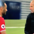 WATCH: Football fans confused by Pep Guardiola’s interaction with Nathan Redmond after full time