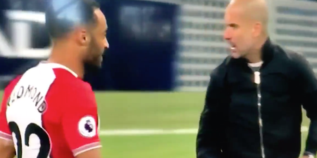 WATCH: Football fans confused by Pep Guardiola’s interaction with Nathan Redmond after full time