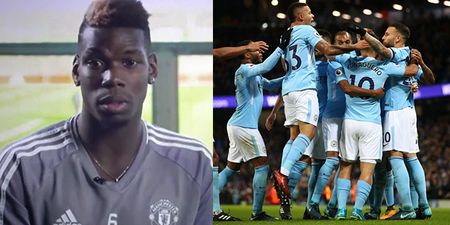 WATCH: Paul Pogba angers Man City fans by admitting he “hopes” their players get injured