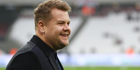 West Ham star sends message to James Corden after defeat to Manchester City