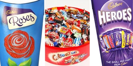 The UK’s favourite Celebrations, Cadbury Heroes and Roses sweets have been revealed